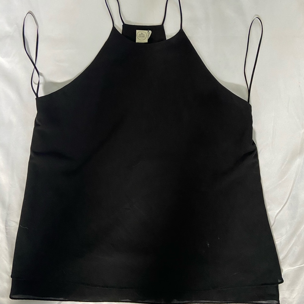 Black dress tank top